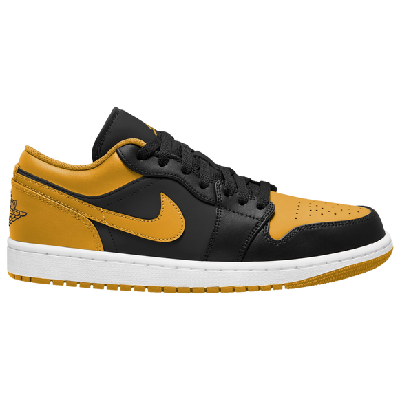 Jordan Air Jordan 1 Low - Black/Yellow Ochre/White - The Omocha Story