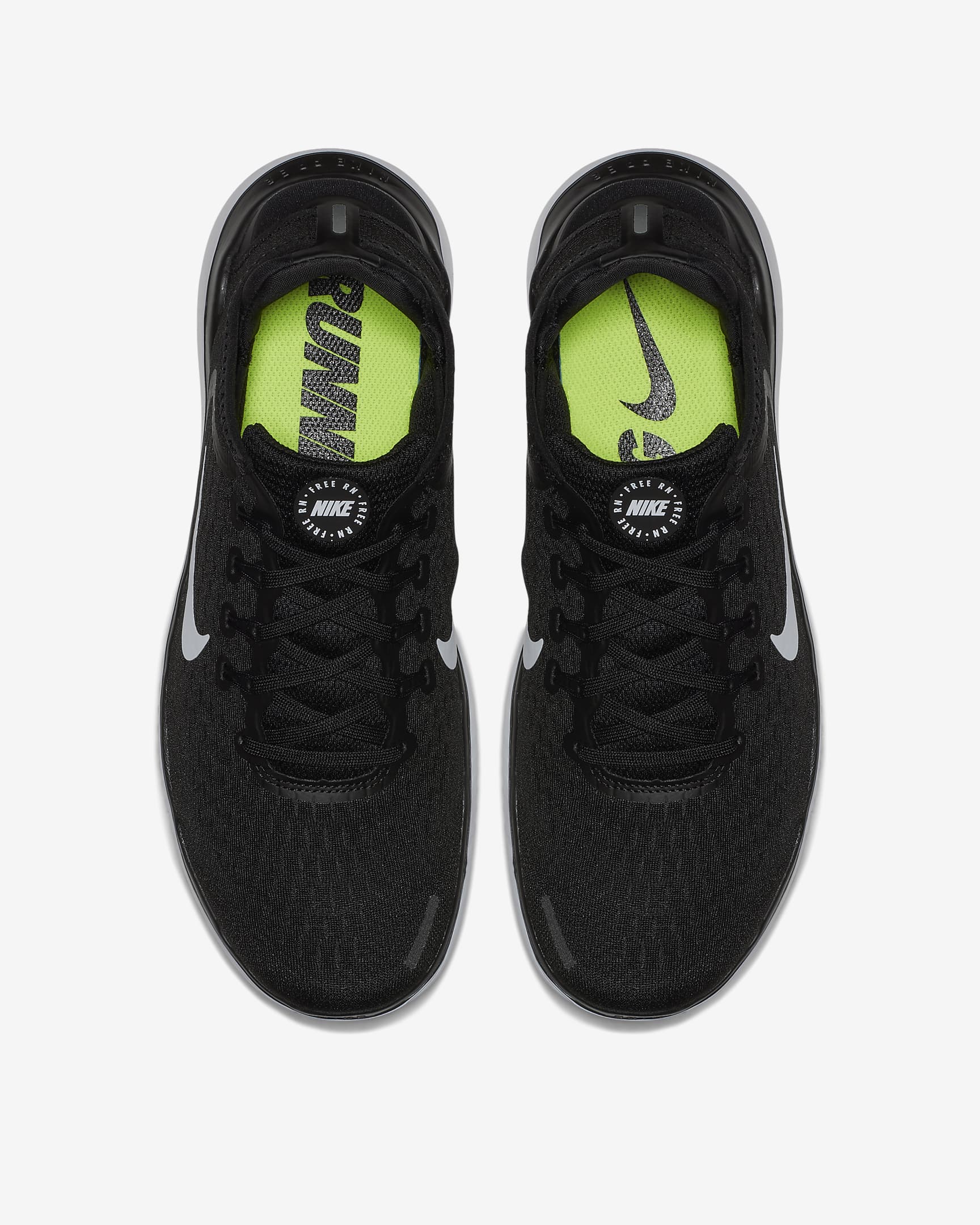 Nike Free Run 2018 - Black/White - The Omocha Story