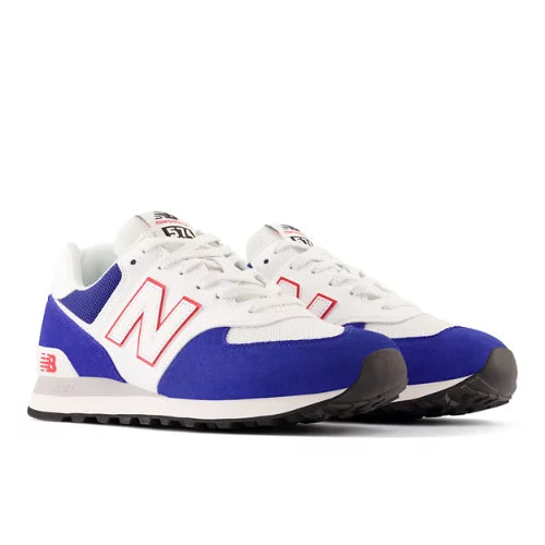 New Balance 574 - Royal Blue/White - The Omocha Story